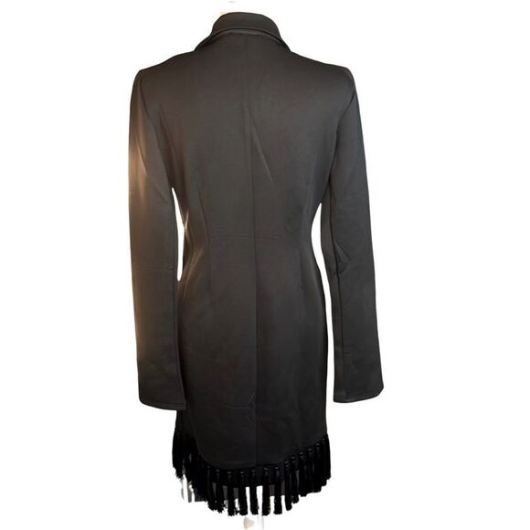 VENUS Fringe Hem Mini Blazer Dress NWT - Picture 4 of 8